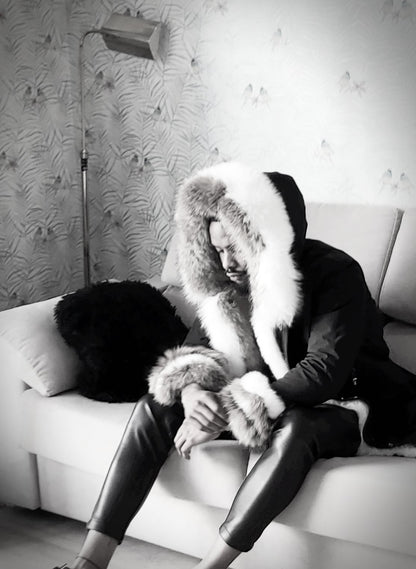 Mens Rabbit Fur Coats: Coats
