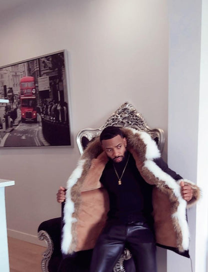 Mens Rabbit Fur Coats: Coats