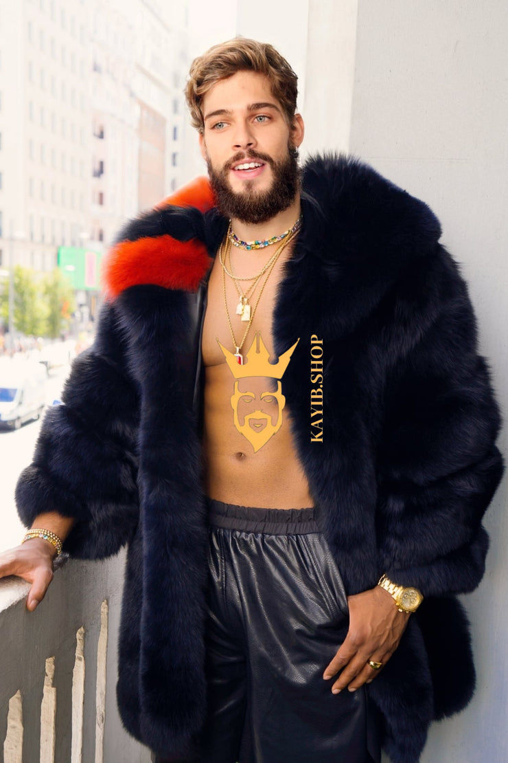 Elevate Your Style with Handmade Real Fox Fur Coats | Luxurious Winter Fashion for Men and Women - kayibstrore