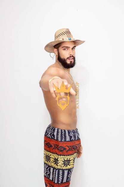 Summer Beachwear Handmade Tribal Hippie summer beachwear Pants - Eco-Friendly & Versatile