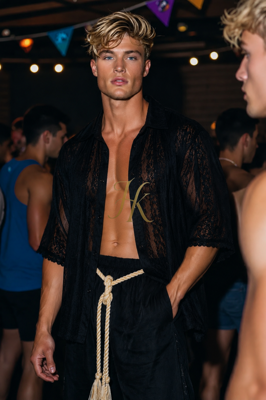 KAYIB – Noir Riviera Sheer Set