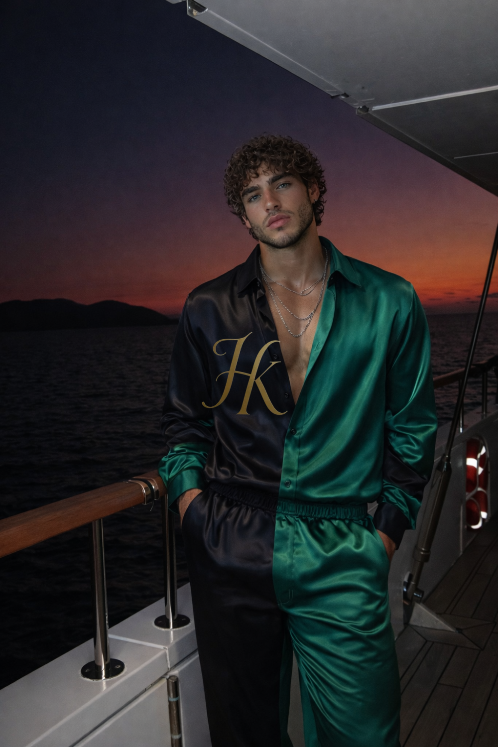 Eclipse Royale Silk Ensemble – Runway Couture for Men - kayibstrore