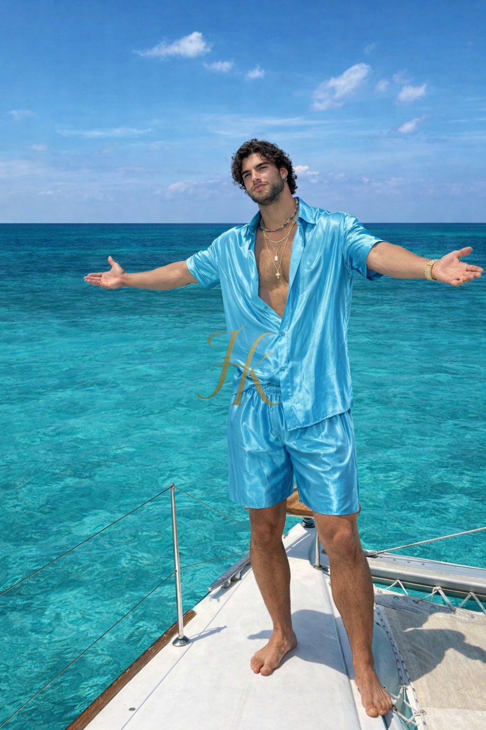 Premium Imperial Silk Set | Luxury Satin Silk Men’s Outfit - kayibstrore