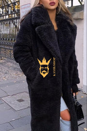 Luxury Teddy genuine wool sheepskin Luxury Coat - Stay Warm and Stylish in this Ethically Produced Fur Coat couple goals - kayibstrore