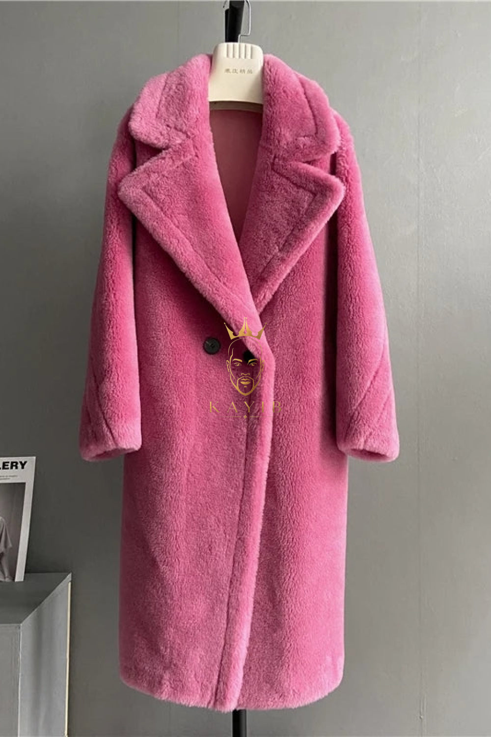 Luxury Teddy genuine wool sheepskin Luxury Coat - Stay Warm and Stylish in this Ethically Produced Fur Coat couple goals - kayibstrore