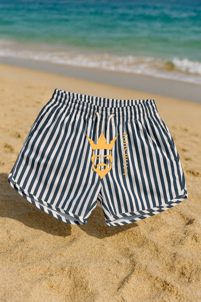 Tropical Vibes Men's Swim Trunks – Quick-Dry & Ultra-Comfortable Beach Shorts