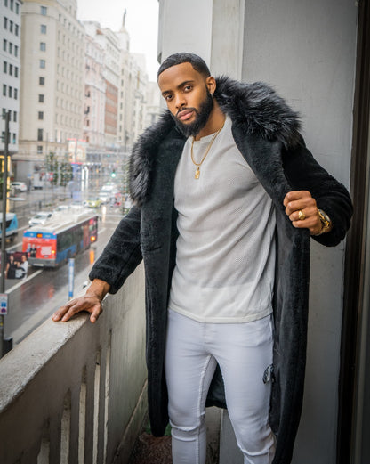 Handmade Men's Teddy Designer Coat