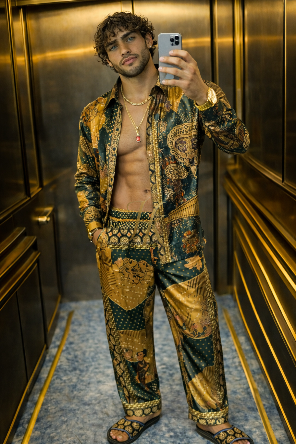 CONJUNTO DE SEDA CONJUNTOS BARROCO 