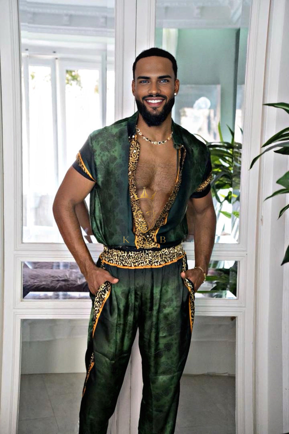 Handmade Outfits: Men's Luxury Silk Set - kayibstrore