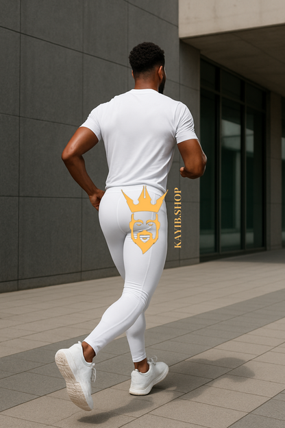 High-Performance Men’s Compression Leggings – Workout & Running Tights for Fitness Support
