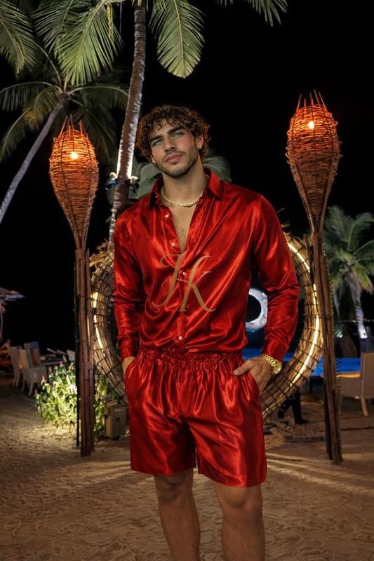 Imperial Silk Set | Luxury Satin Silk Men’s Outfit