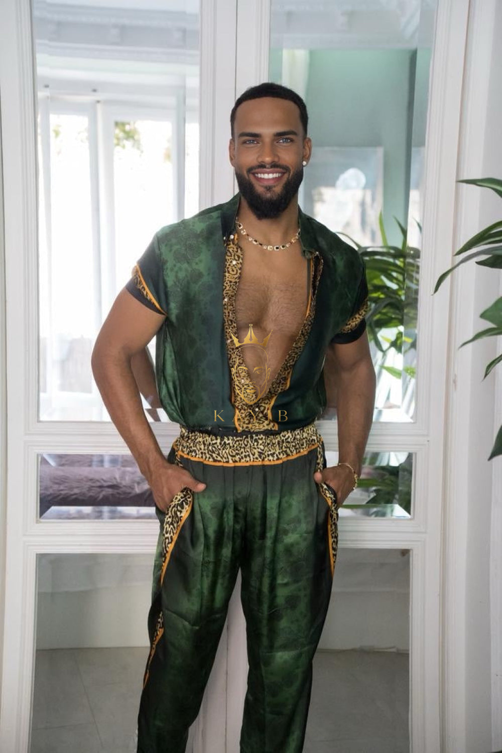 Handmade Outfits: Men's Luxury Silk Set - kayibstrore