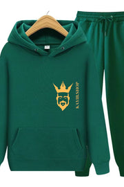 Matching Couple Sweatsuits, His and Hers Outfit, Matching Couple Jogger Suits, Couple Matching Gift, Couple Green Hoodies, Couple Outfit - kayibstrore