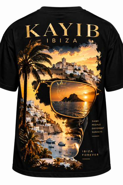 KAYIB IBIZA — ESSENTIAL PREMIUM T-SHIRT  Black