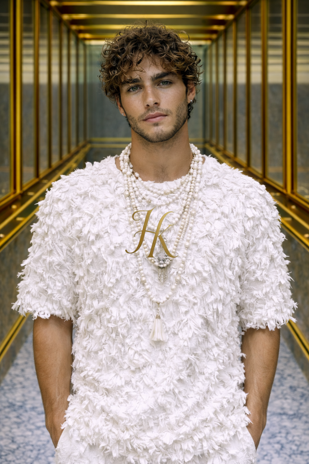 KAYIB — Textured Couture Set  Handcrafted Boho Luxury Ensemble