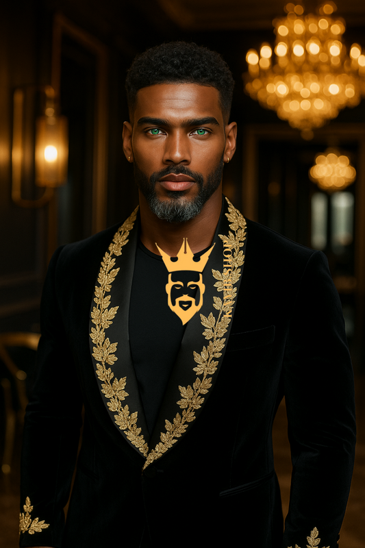 Men’s Velvet Wedding Tuxedo – Slim Fit Shawl Lapel Suit for Ceremony & Formal Events