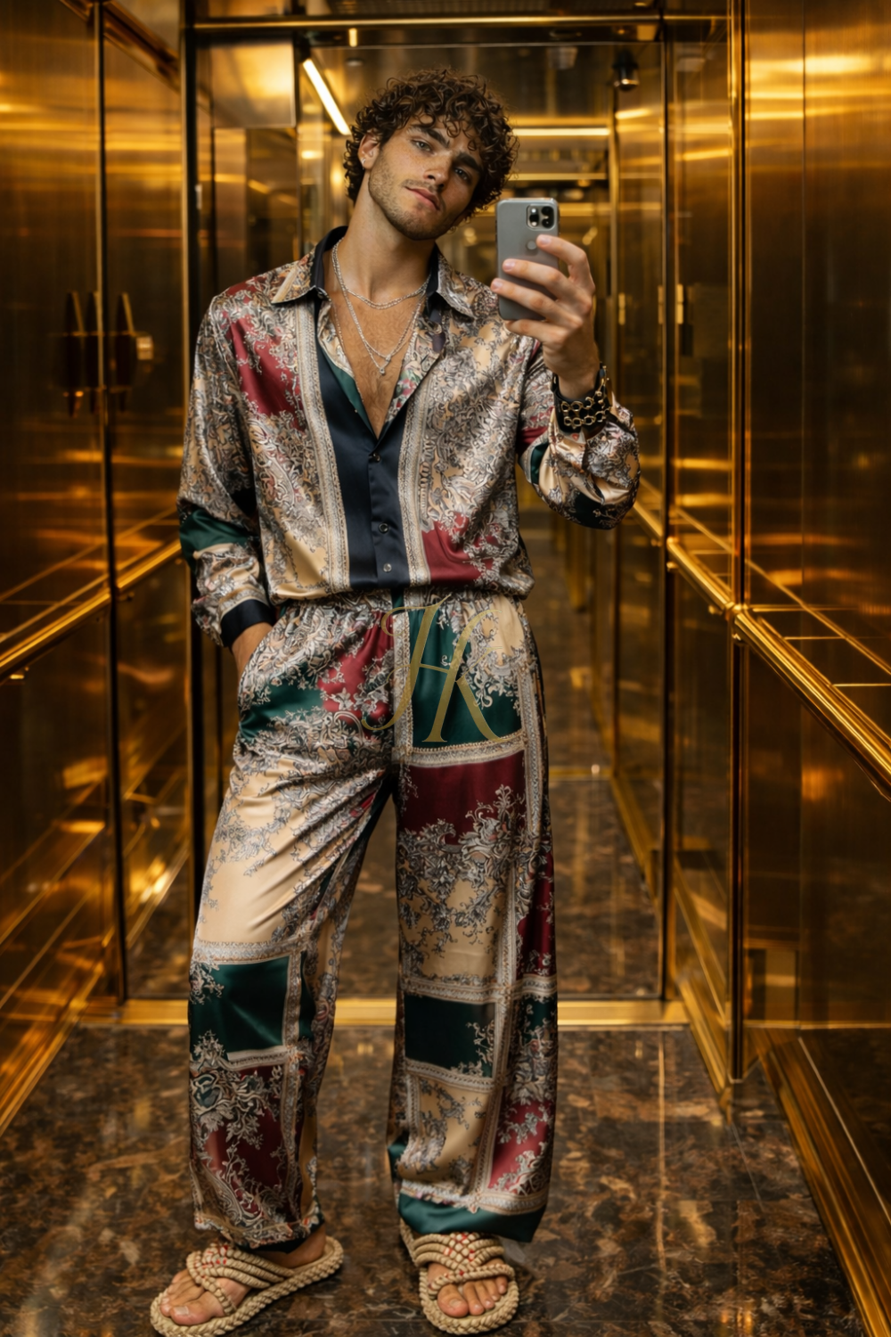 CONJUNTO DE SEDA CONJUNTOS BARROCO 