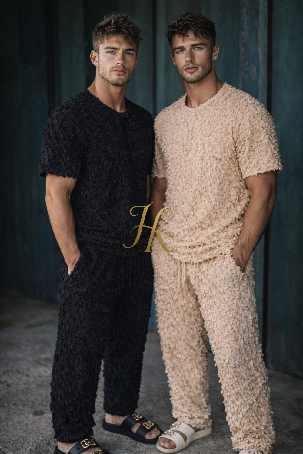 Handmade Textured Boho Premium Set for Men | KAYIB