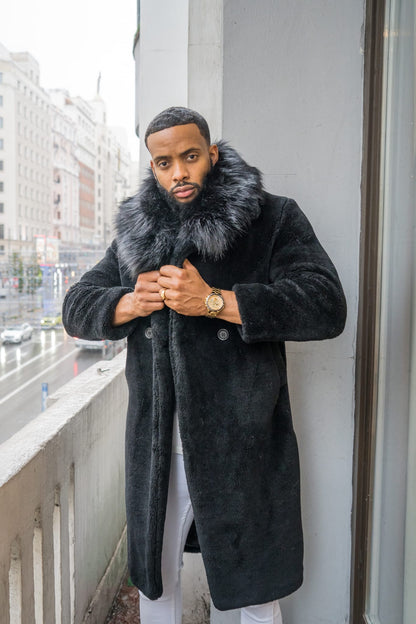 Handmade Men's Teddy Designer Coat