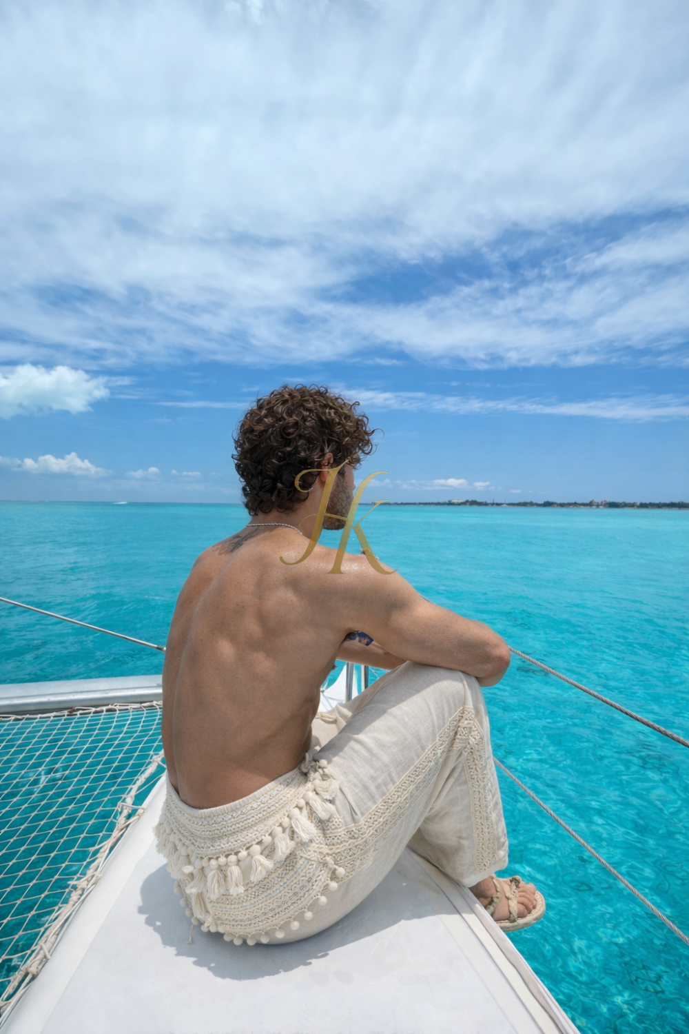 White Nomad Boho Pants – Signature Edition