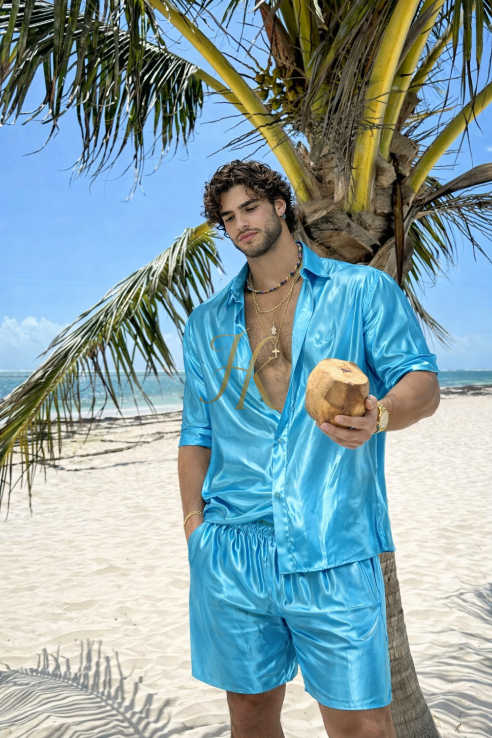 Premium Imperial Silk Set | Luxury Satin Silk Men’s Outfit - kayibstrore