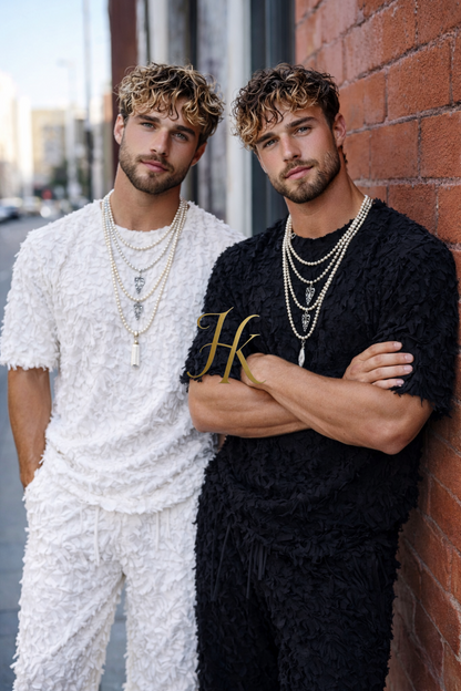 Handmade Textured Boho Premium Set for Men | KAYIB