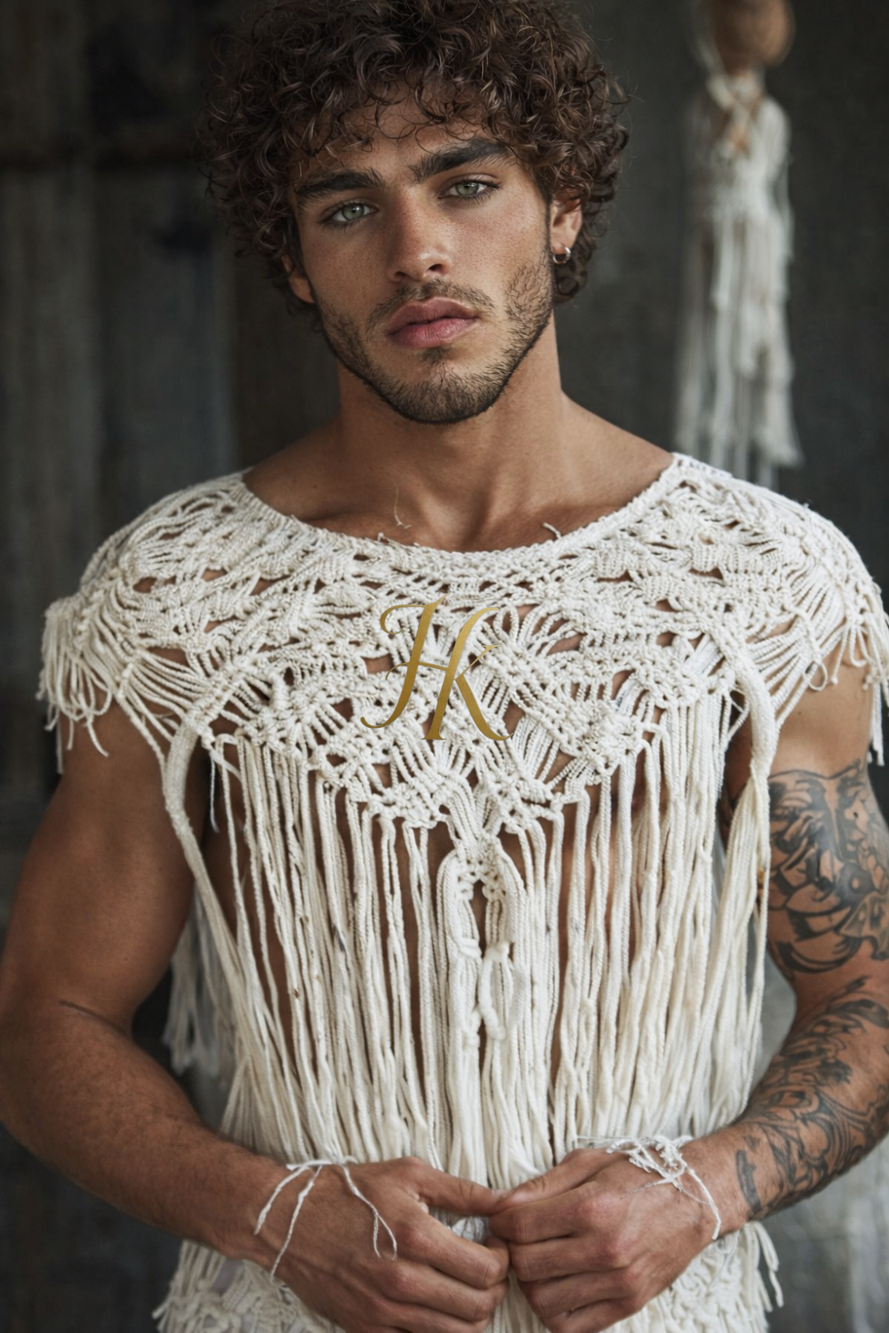 Luxury Handcrafted Macramé Outfit Set