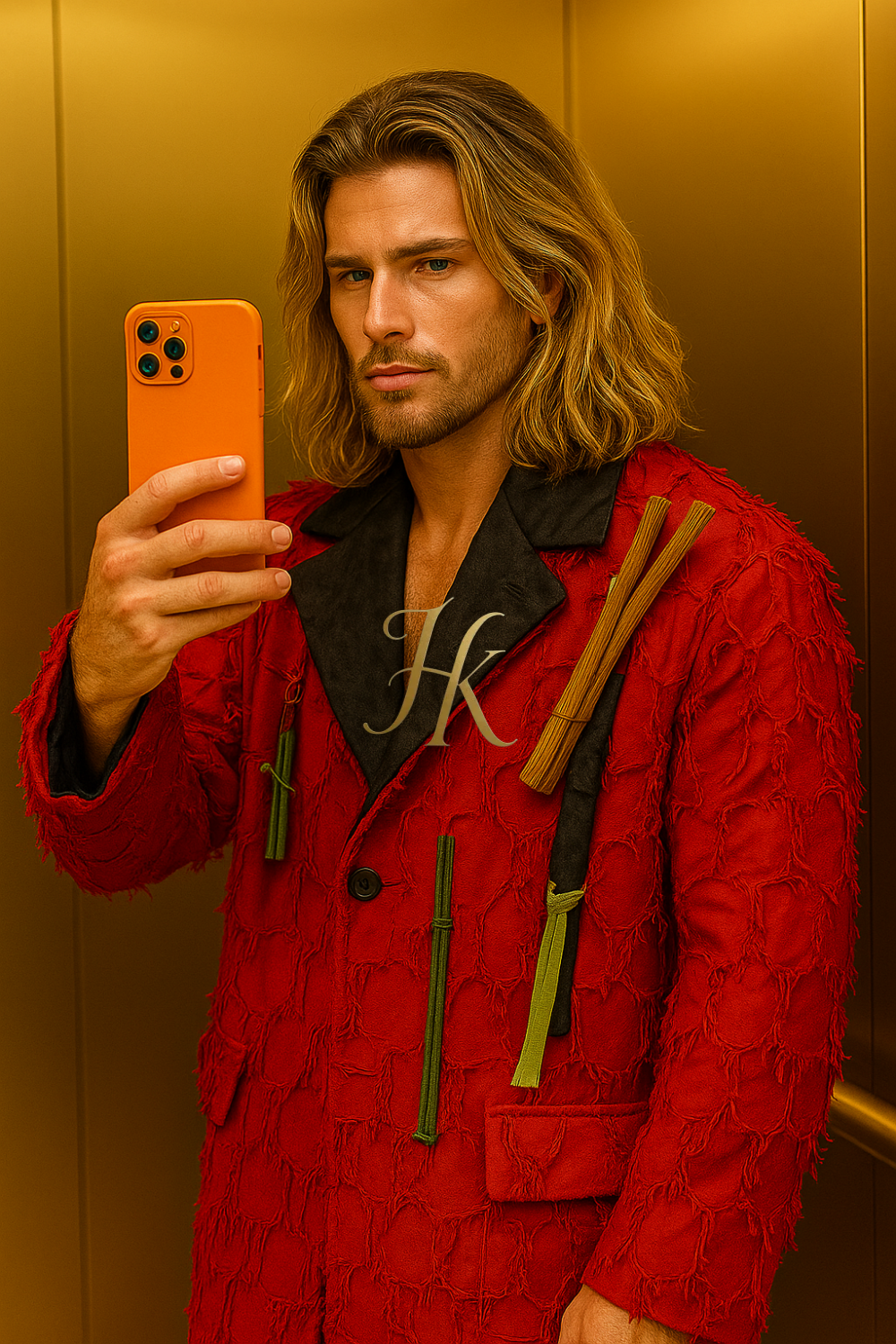 <transcy>Parka impermeable para hombre, chaqueta de invierno, nueva moda, abrigo largo de piel de conejo, Parkas para hombre, prendas de vestir exteriores de piel de zorro natural, ropa de calle</transcy>