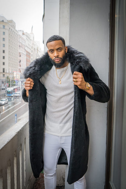 Handmade Men's Teddy Designer Coat