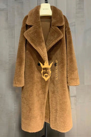 Unisex Teddy Luxury Women's Coat - Stay Warm and Stylish in this Ethically Produced Fur Coat - kayibstrore