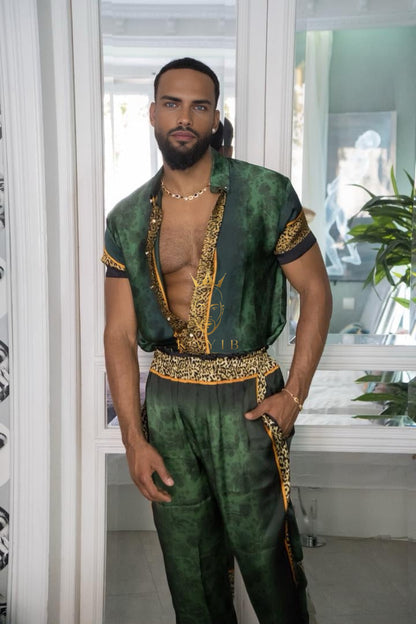 Handmade Outfits: Men's Luxury Silk Set - kayibstrore