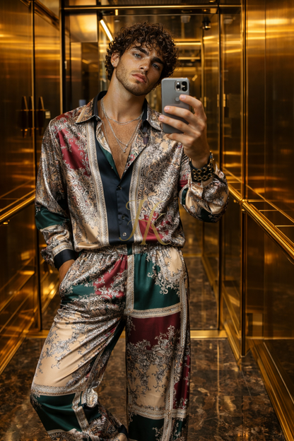 CONJUNTO DE SEDA CONJUNTOS BARROCO 