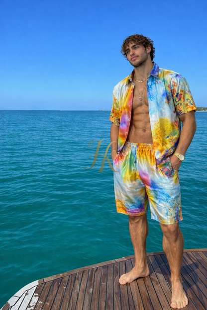 Exclusive Silk Satin Set – A Statement of Pure Luxury