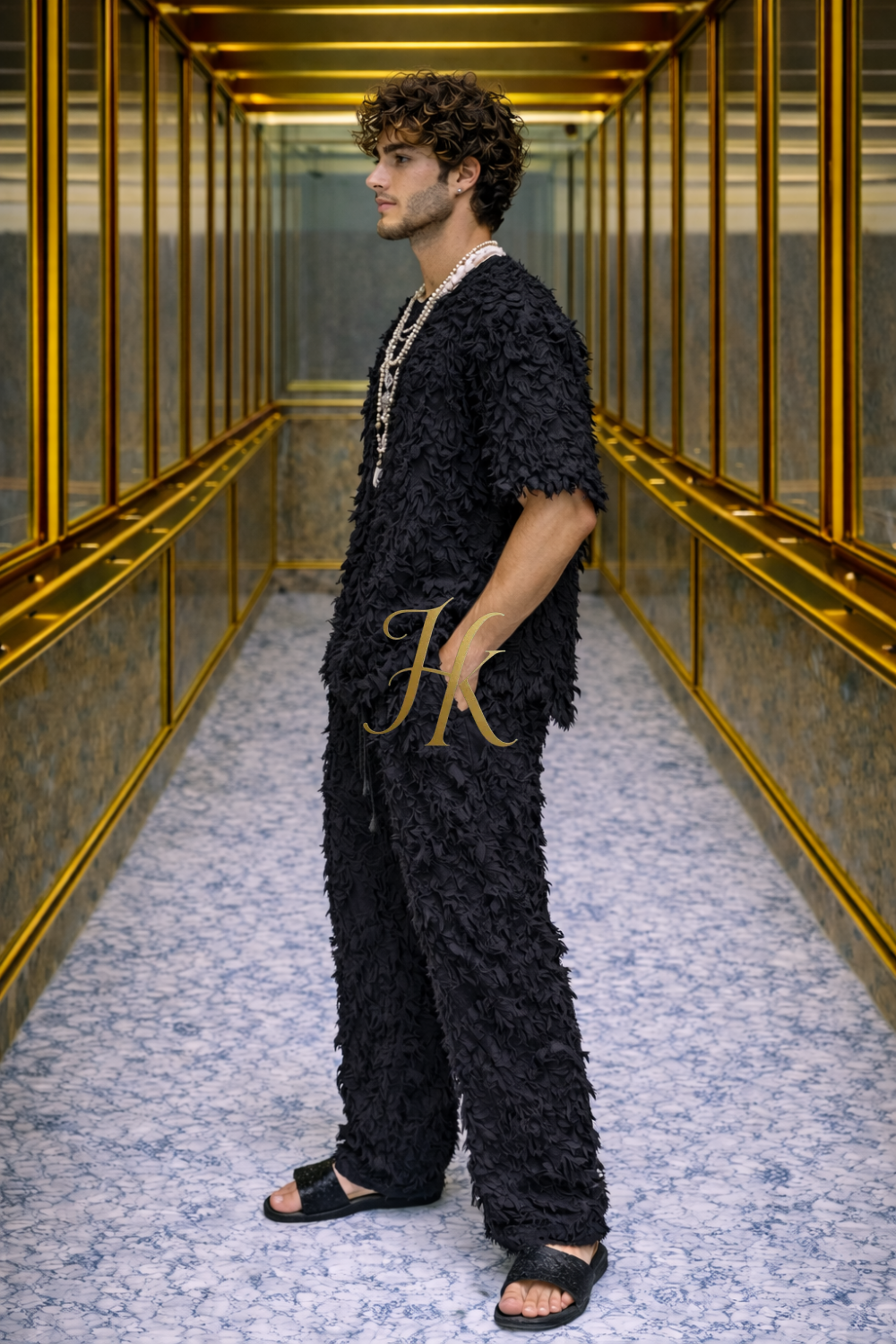 Luxury Handmade Textured Boho Set for Men | KAYIB