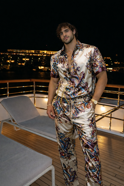 Premium Summer Nights Silk Set – Satin Glow Edition - kayibstrore
