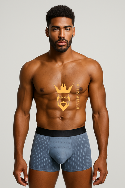 Men’s Padded Hip Enhancer Boxers – Butt Lift Mesh Underwear Shorts