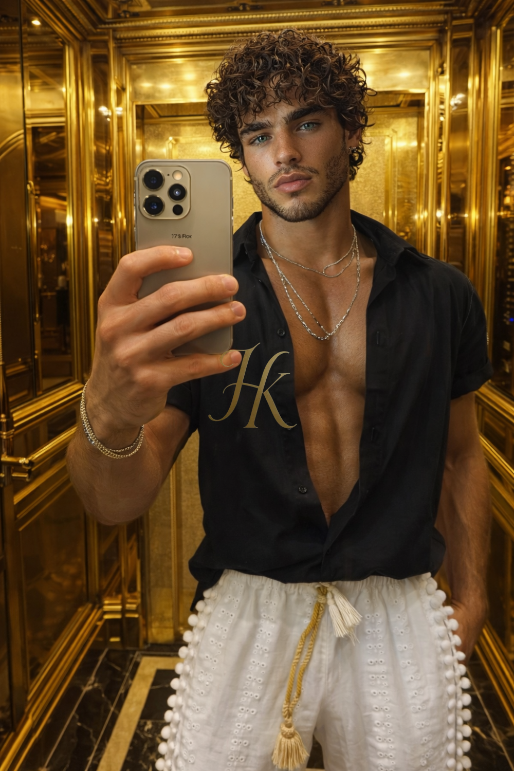 Premium White Nomad Boho Pants – Signature Edition