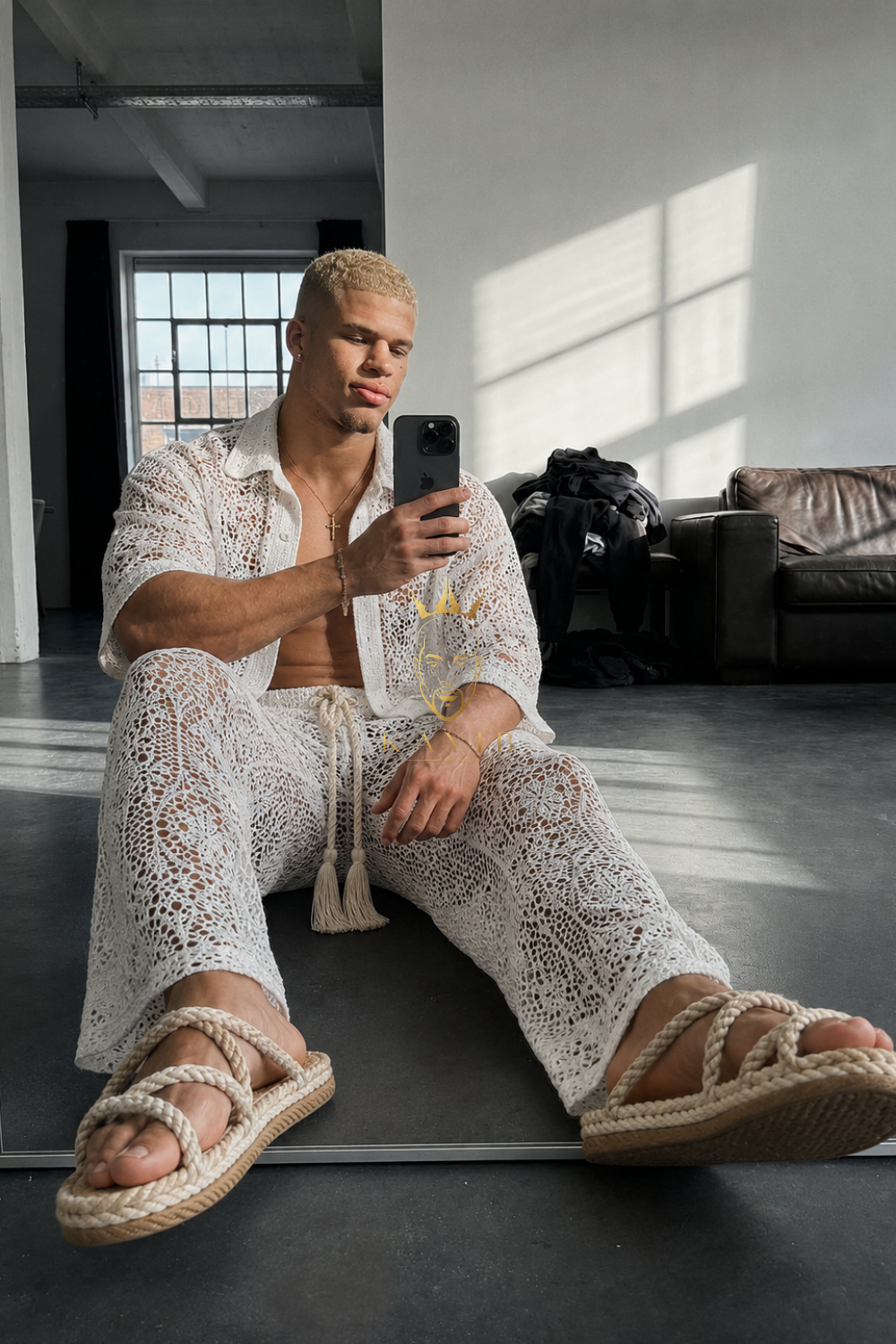 KAYIB — White Ibiza Lace Set