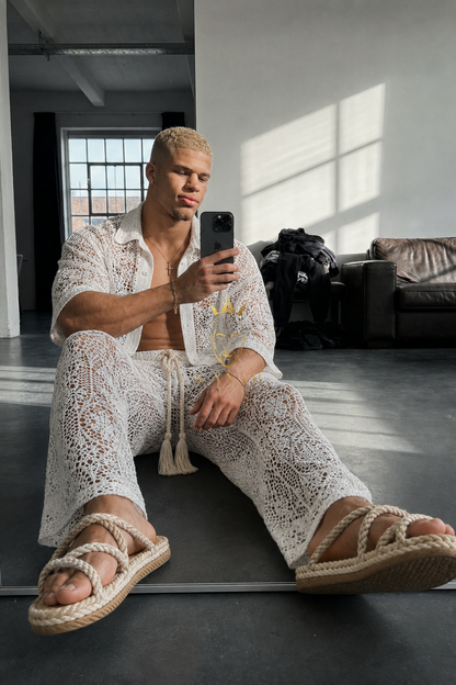 KAYIB — White Ibiza Lace Set