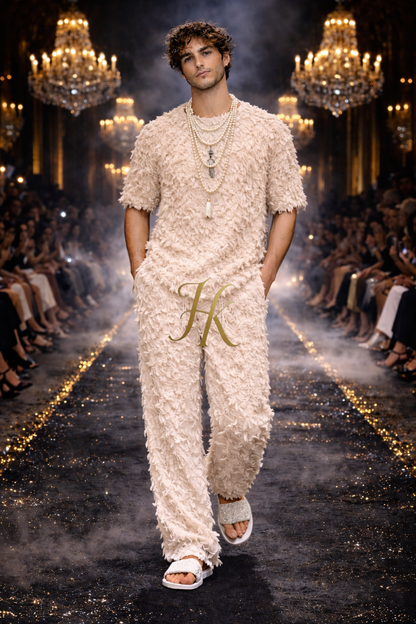 Luxury Handmade Textured Boho Premium Set for Men | KAYIB