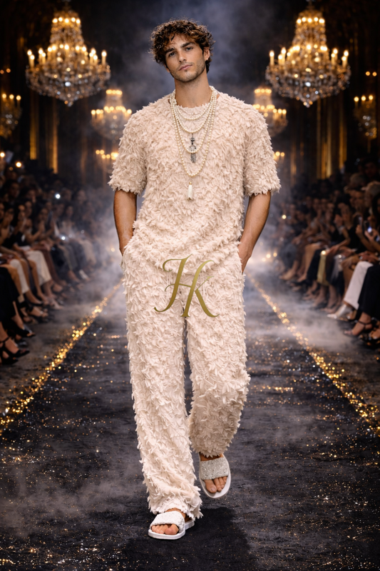 Luxury Handmade Textured Boho Premium Set for Men | KAYIB