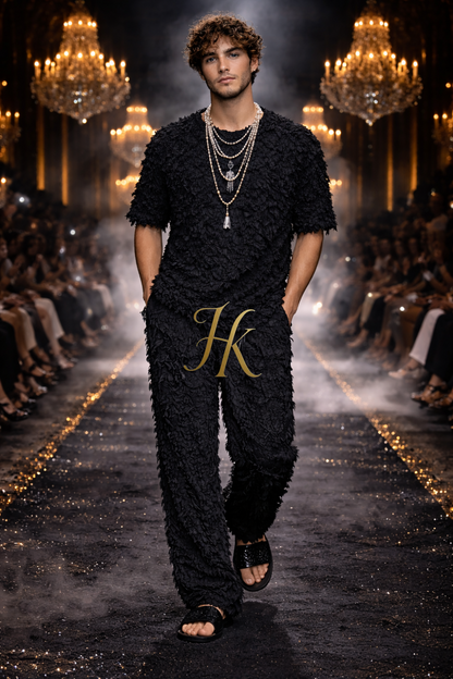 Luxury Handmade Textured Boho Set for Men | KAYIB