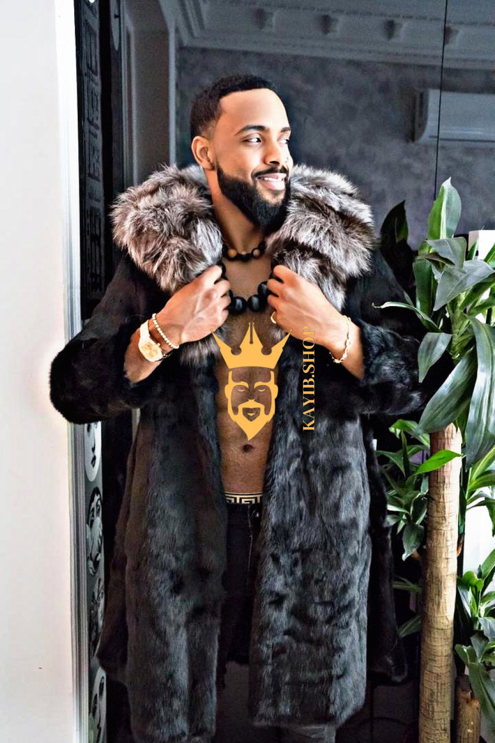 Luxurious Fox Fur Coats for Men - Elevate Your Style and Warmth