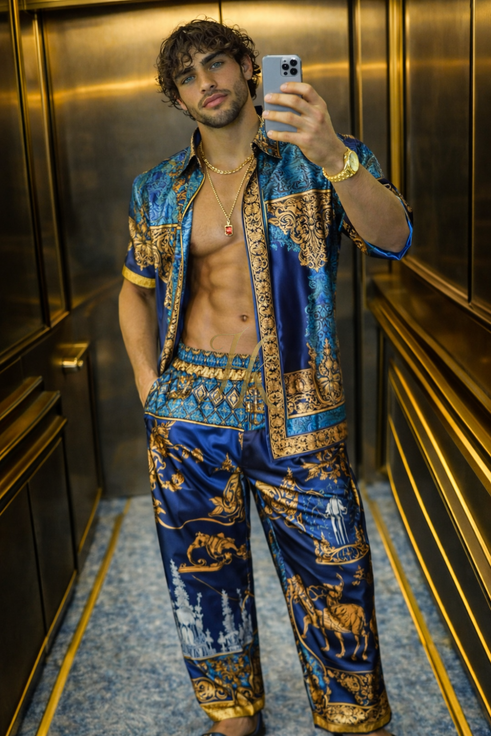 CONJUNTO DE SEDA CONJUNTOS BARROCO 