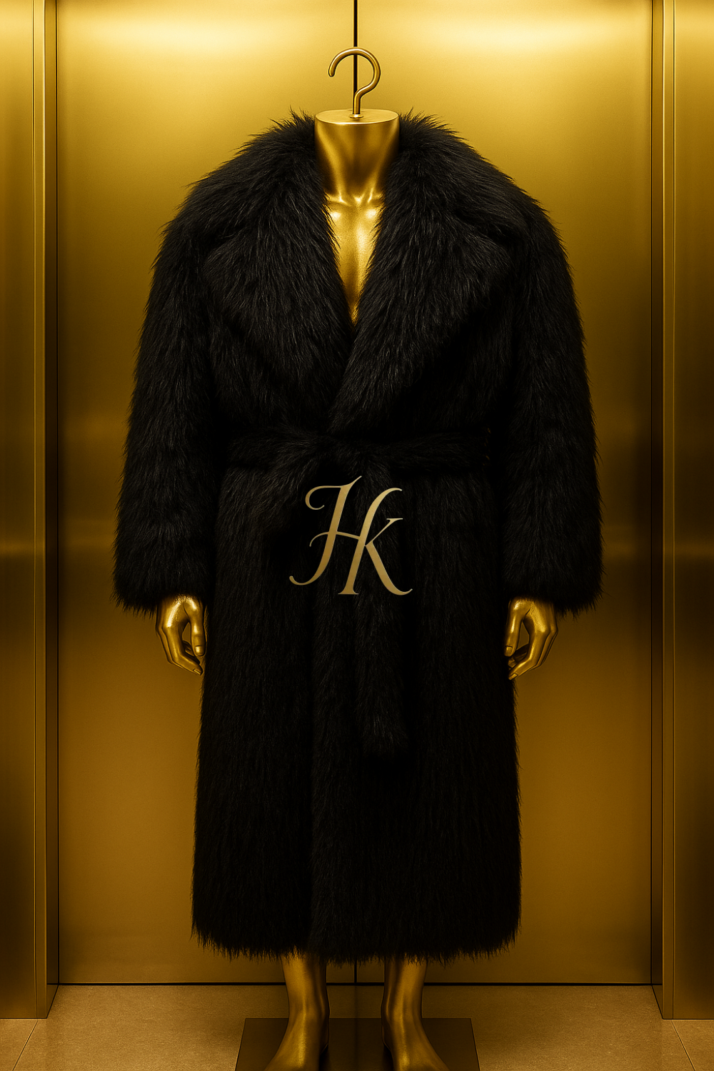 <transcy>Parka impermeable para hombre, chaqueta de invierno, nueva moda, abrigo largo de piel de conejo, Parkas para hombre, prendas de vestir exteriores de piel de zorro natural, ropa de calle</transcy>