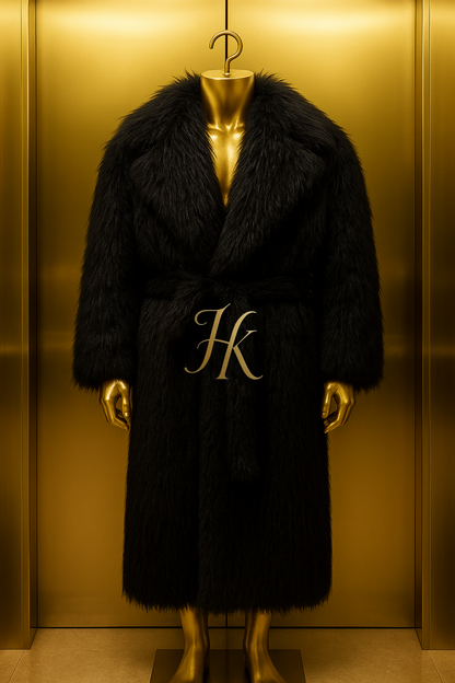 <transcy>Parka impermeable para hombre, chaqueta de invierno, nueva moda, abrigo largo de piel de conejo, Parkas para hombre, prendas de vestir exteriores de piel de zorro natural, ropa de calle</transcy>