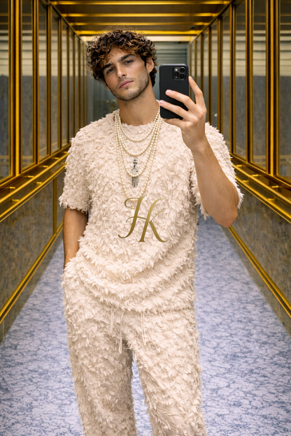 Luxury Handmade Textured Boho Premium Set for Men | KAYIB