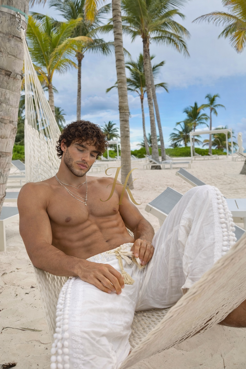 Premium White Nomad Boho Pants – Signature Edition