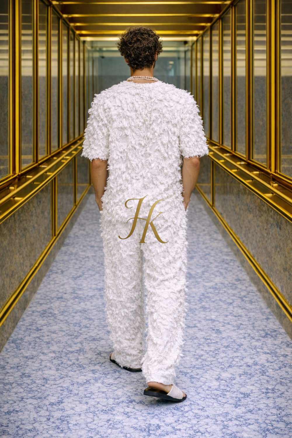 KAYIB — Textured Couture Set  Handcrafted Boho Luxury Ensemble