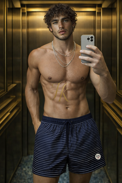 Conjunto de vestido de seda de lujo para hombre rojo